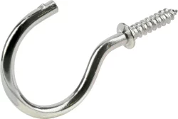 Hillman Nickel Cup Hook