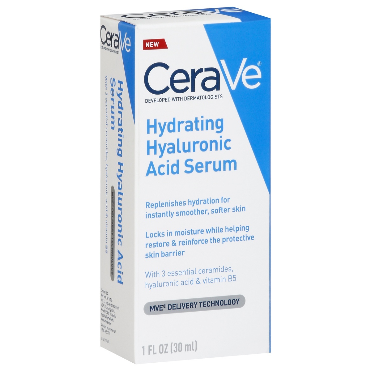 slide 1 of 13, CeraVe Hyaluronic Acid Serum, 30 ml