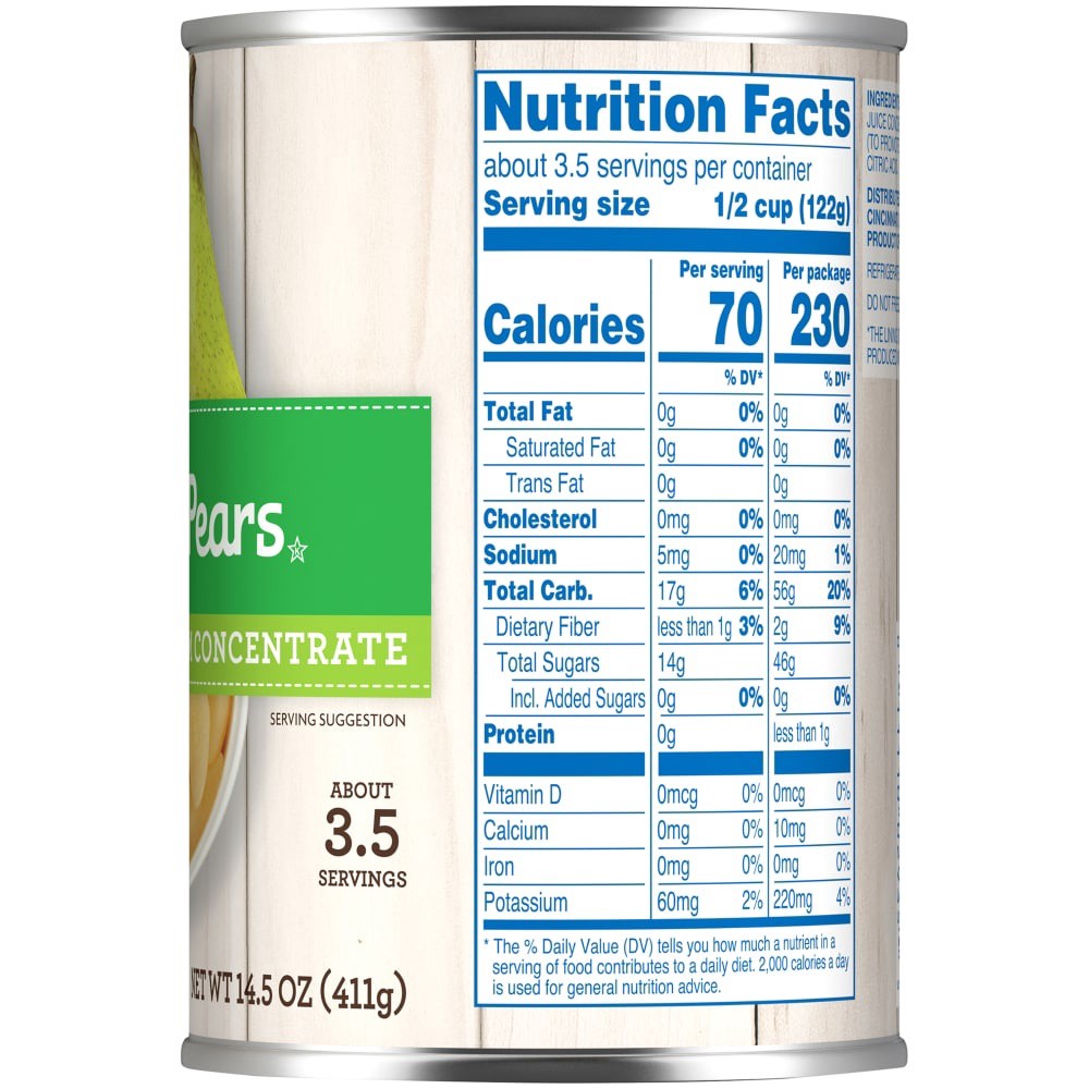 slide 3 of 3, Kroger Sliced Pears In Pear Juice, 14.5 oz