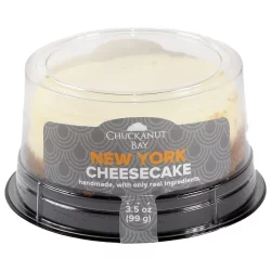 Chuckanut Bay Foods 3 Inch New York Cheesecake