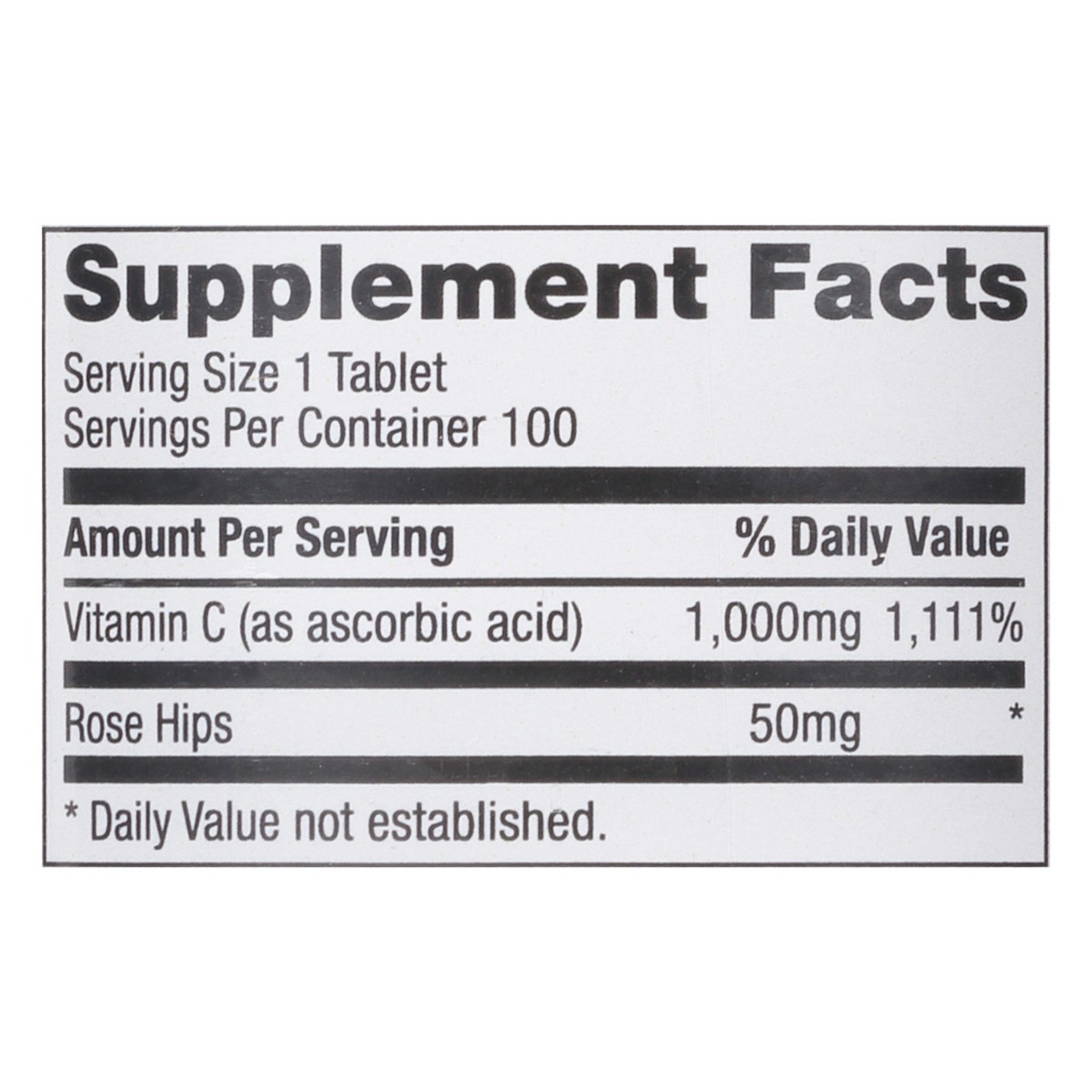 slide 7 of 15, Full Circle Market Vitamin C Plus Rose Hips Tablets, 100 ct; 1000 mg