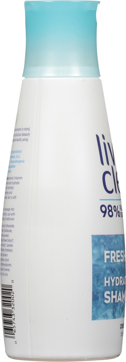 slide 5 of 7, Live Clean Fresh Water Hydrating Shampoo 12 fl. oz. Bottle, 12 fl oz