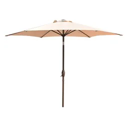 Essentials Market Umbrella 9 Foot Aluminum