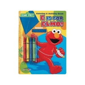 slide 1 of 1, Bendon Publishing Sesame Street E Is For Elmo Coloring & Activity Book, 1 ct