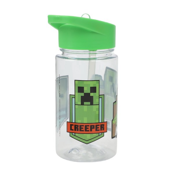 slide 6 of 10, Bioworld Minecraft Backpack With Printed Water Bottle, Utility Case And Keychain, Multicolor, 1 ct