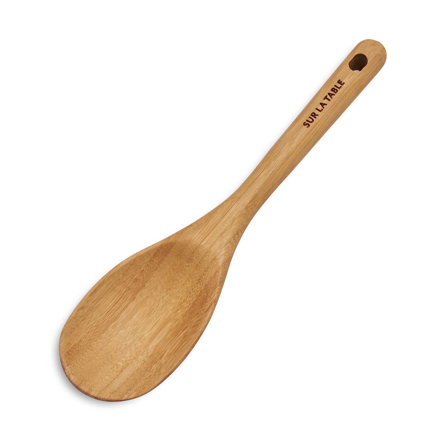 slide 1 of 1, Sur La Table Bamboo Spoon, 8 in