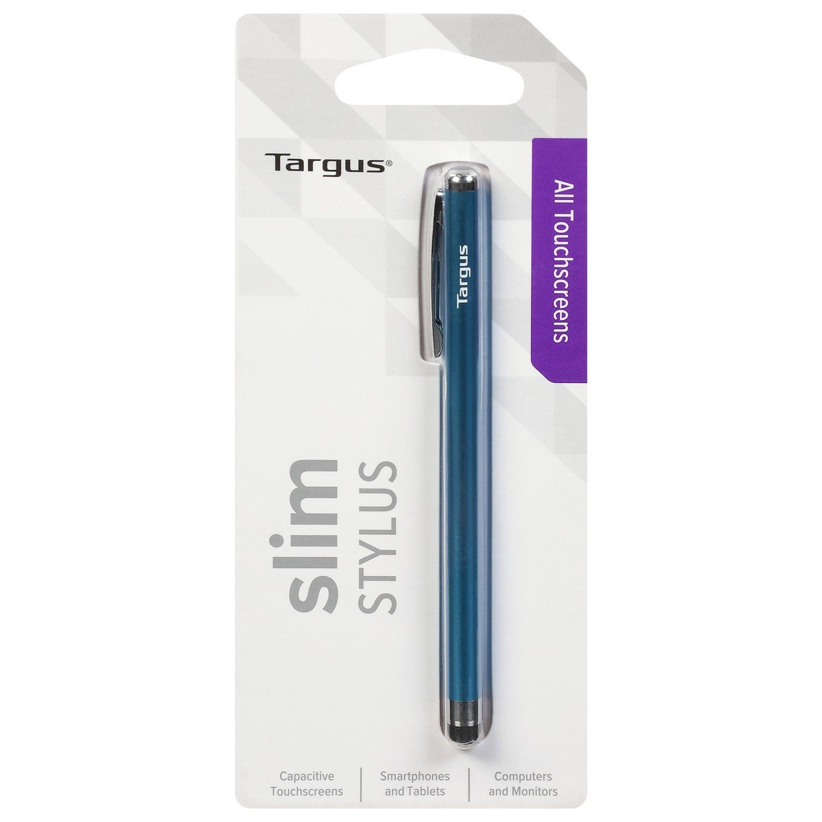 slide 1 of 9, Targus Slim Stylus for Smartphones, Metallic Blue, 1 ct