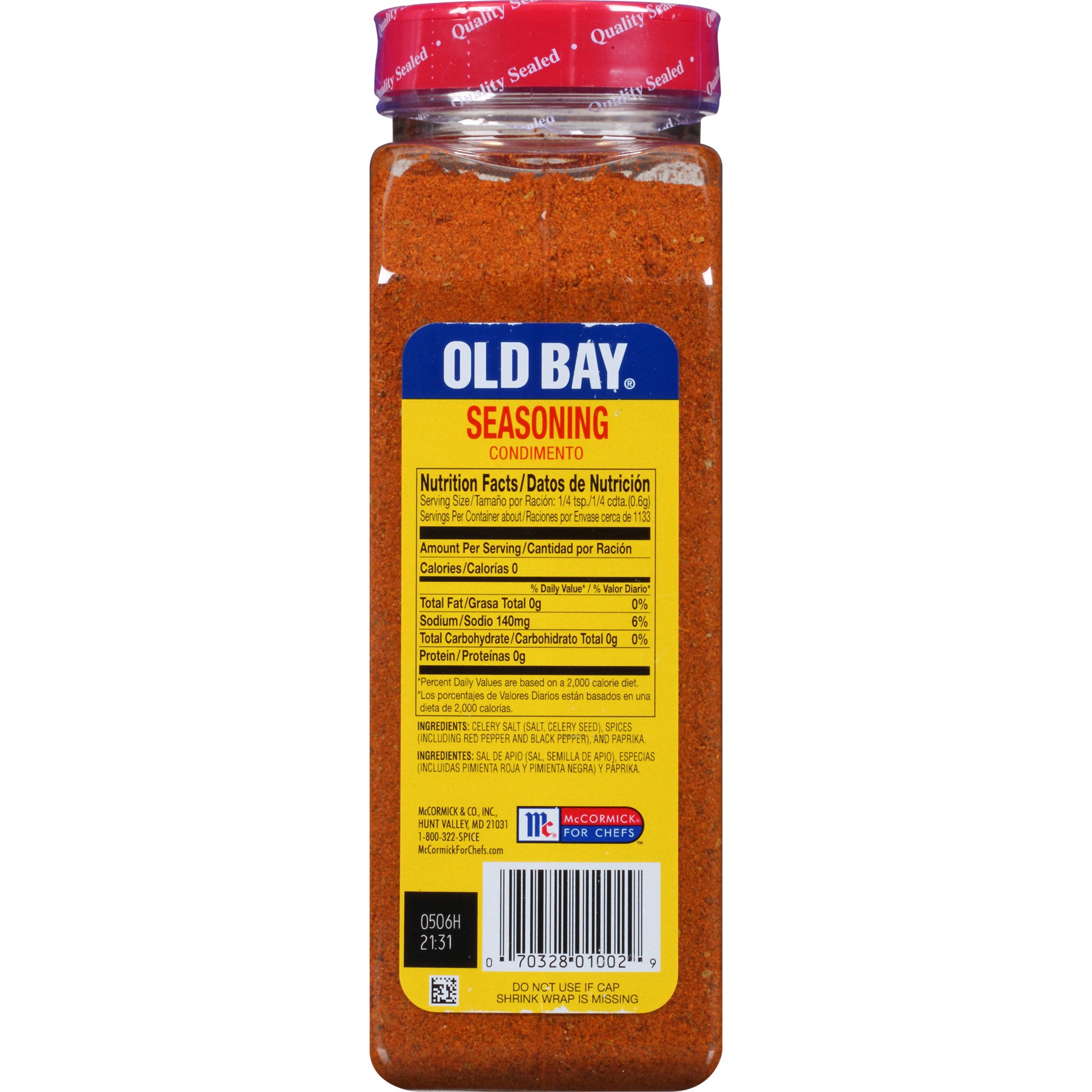 slide 2 of 5, Old Bay Seasoning, 24 oz, 24 oz