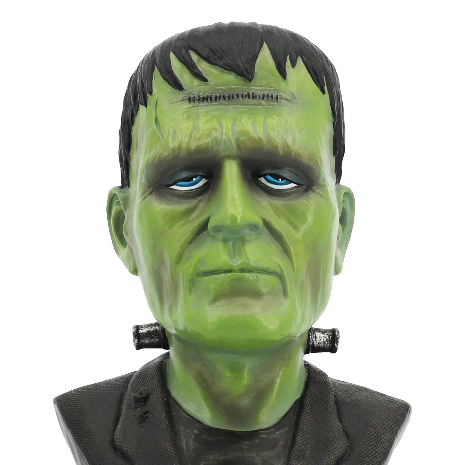 slide 4 of 4, 10" Frankenstein Monster Tabletop Bust By Ashland, 5.31 in x 4.41 in x 10 in