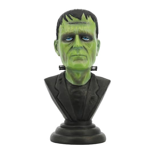 slide 1 of 4, 10" Frankenstein Monster Tabletop Bust By Ashland, 5.31 in x 4.41 in x 10 in