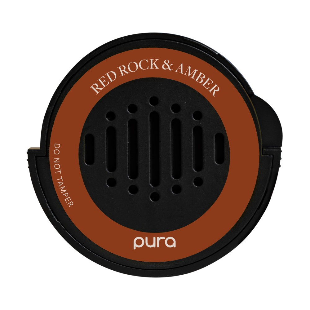 slide 1 of 1, Pura Red Rock & Amber Car Fragrance, 1 ct