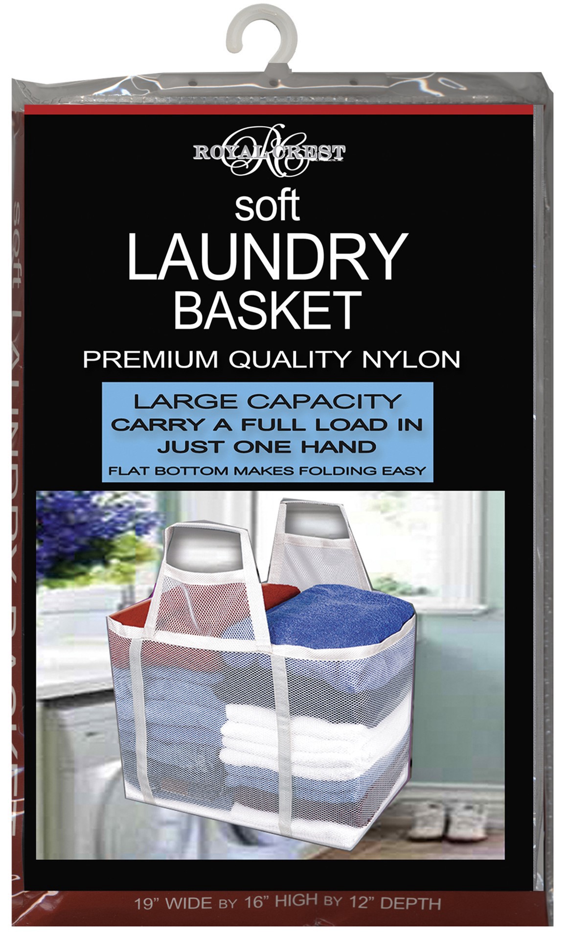 slide 1 of 2, Royal Crest Laundry Basket 1 ea, 1 ct