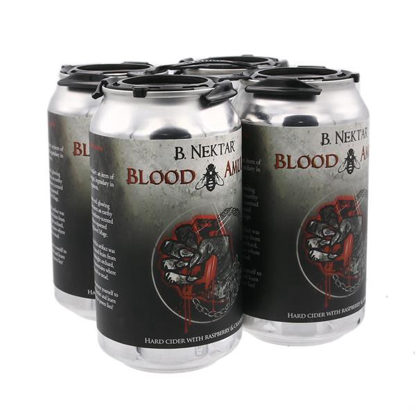 slide 1 of 1, B Nektar Blood Amulet 4Pk 12Oz Can, 12 oz
