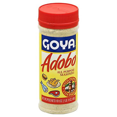 slide 1 of 1, Goya Seasoning All Purpose Adobo With Pepper Jar - 16.5 Oz, 16.5 oz