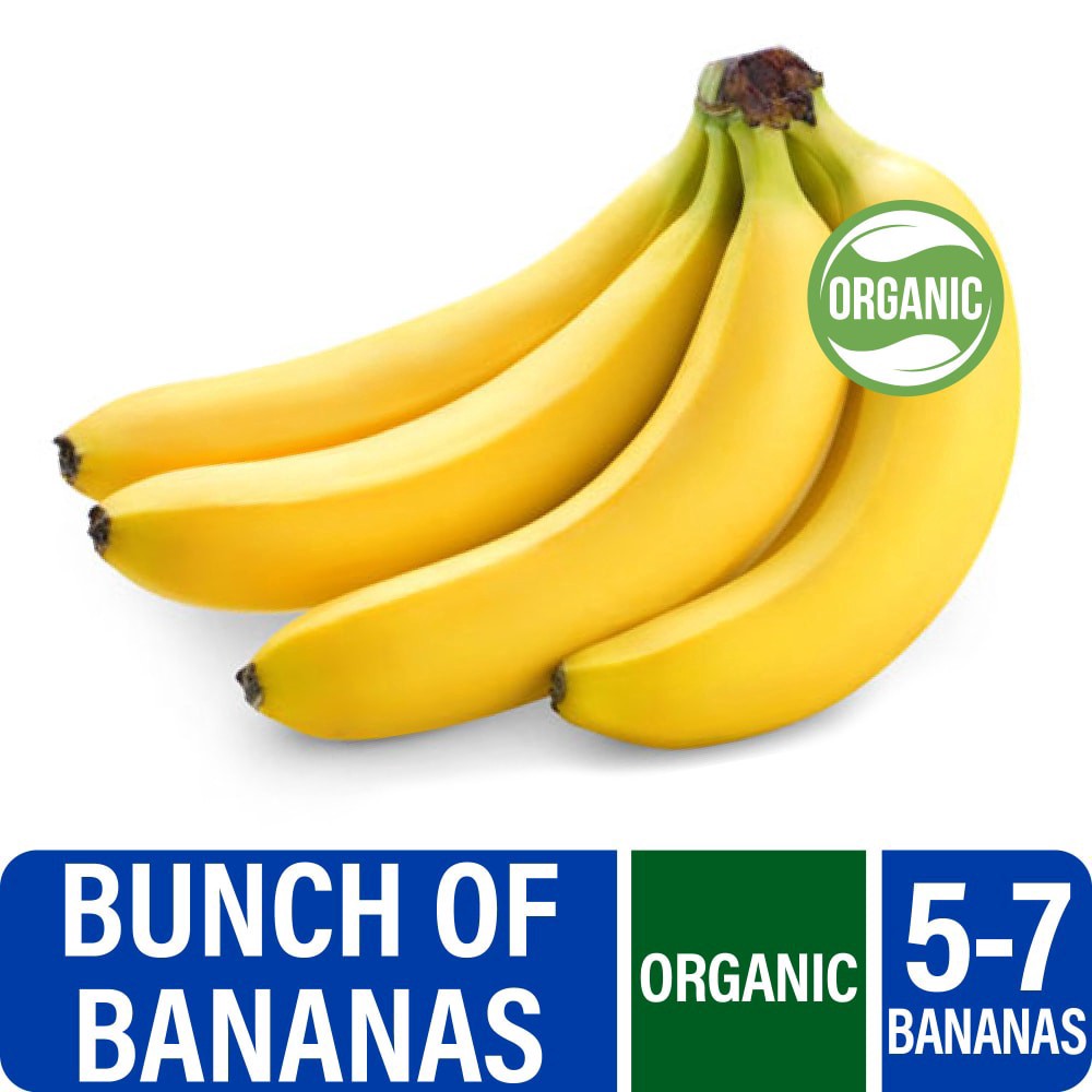 slide 1 of 2, Organic Banana, per lb