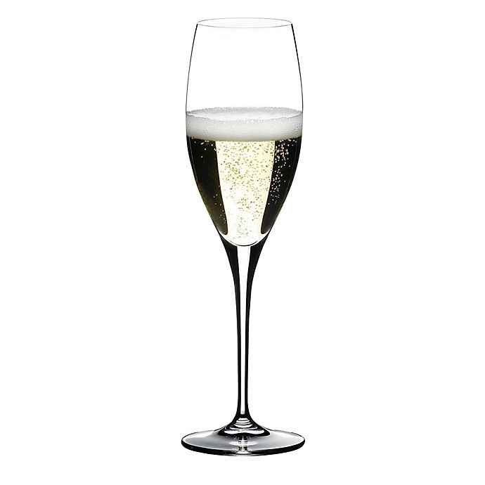 slide 1 of 3, Riedel Heart to Heart Champagne Flutes, 2 ct