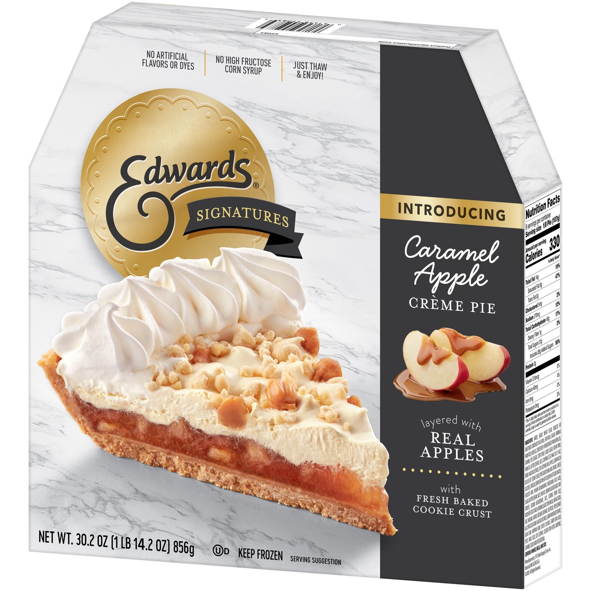 slide 8 of 14, Edwards Apple Signature Apple Creme Pie, 30.2 oz