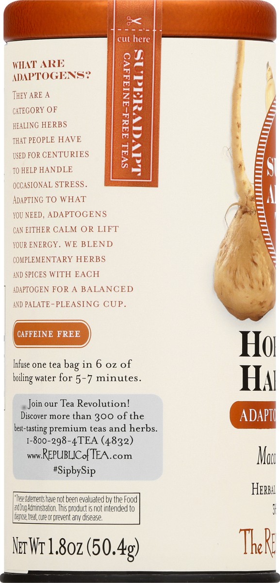 slide 3 of 12, The Republic Of Tea Tea Super Adapt Hormone Harmony - 36 ct, 