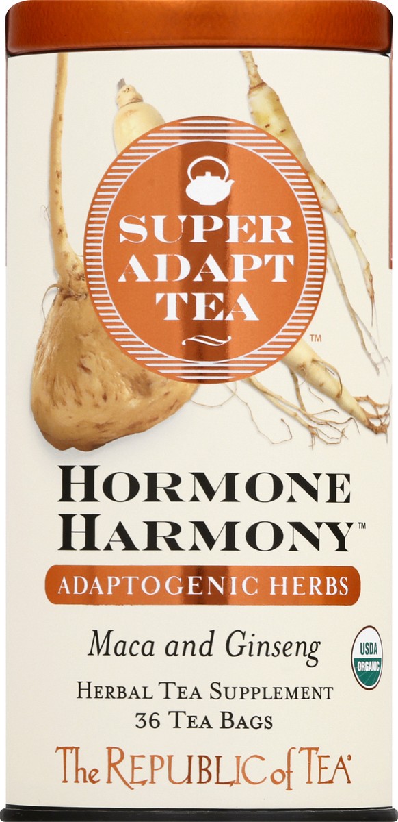 slide 9 of 12, The Republic Of Tea Tea Super Adapt Hormone Harmony - 36 ct, 