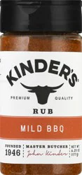 Kinder's Mild BBQ Rub 6.25 oz