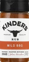 Kinder's Mild BBQ Rub 6.25 oz