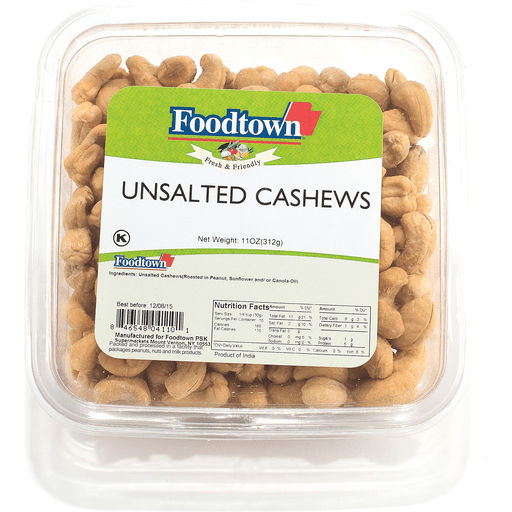 slide 1 of 1, Fairway Cashews - Roasted Un, 1 ct