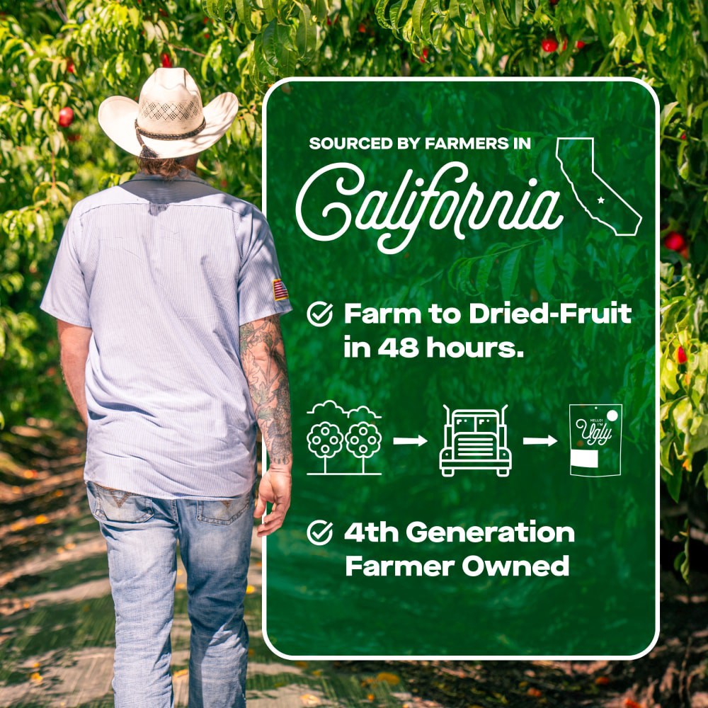 slide 4 of 5, Hello Im Ugly Sliced Apricots Dried Fruit, 3 oz