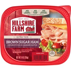 Hillshire Farm Ultra Thin Sliced Brown Sugar Ham Sandwich Meat, 9 oz