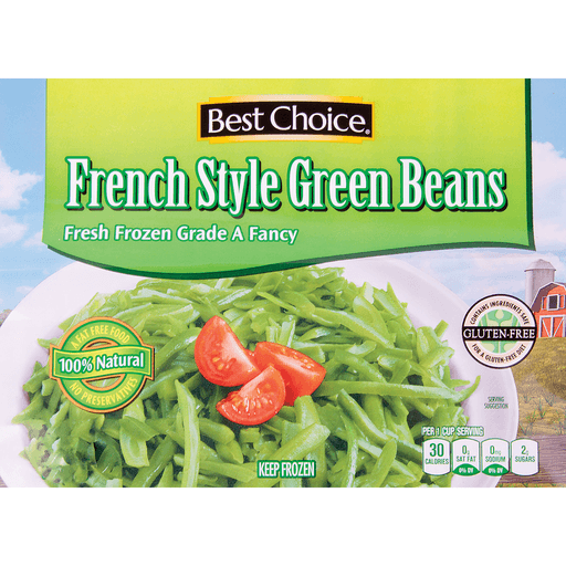 slide 1 of 1, Best Choice French Green Beans, 16 oz