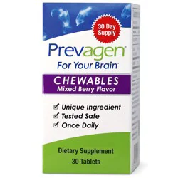 Prevagen Improves Memory Mixed Berry Flavor Chewable Tablets