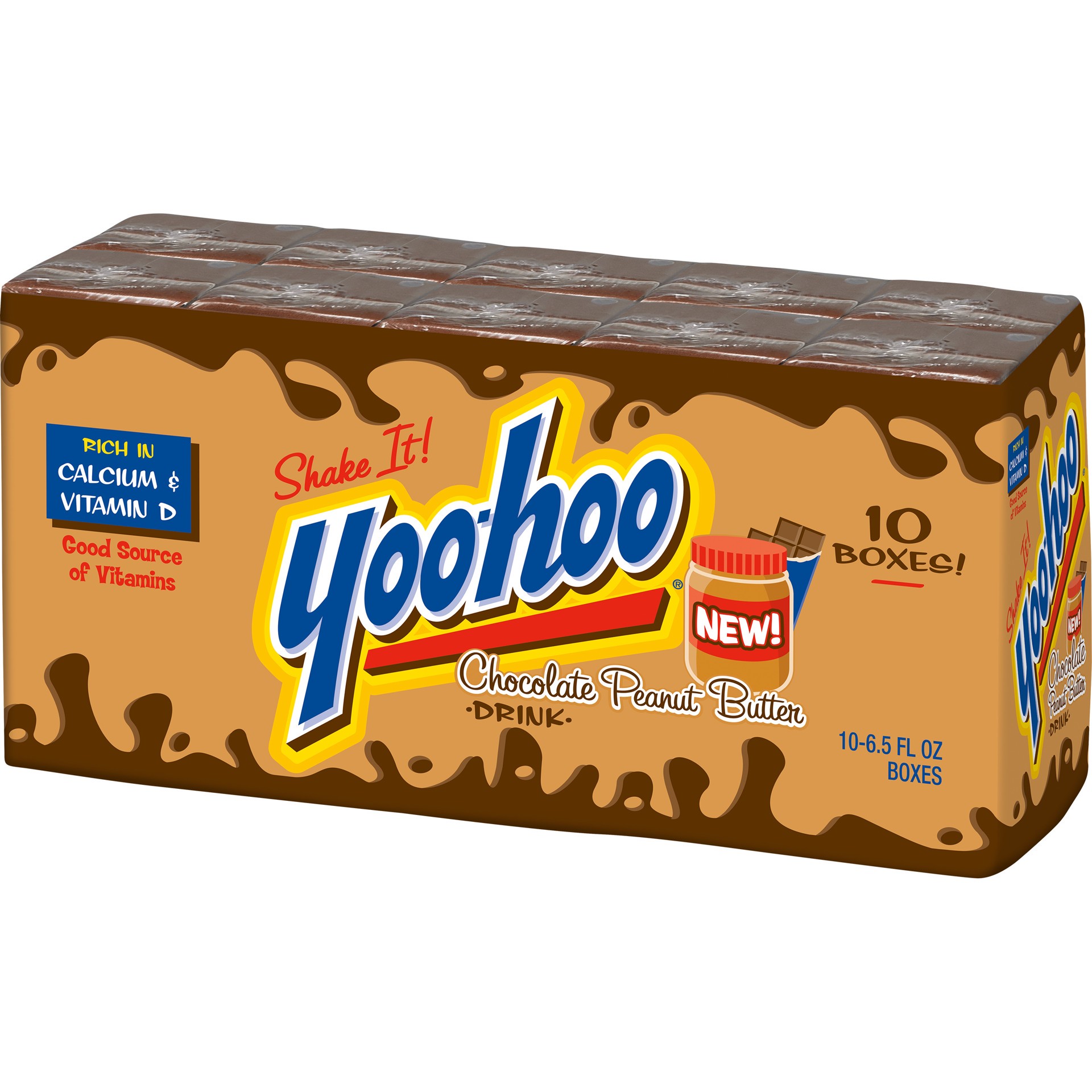 slide 2 of 3, Yoo-hoo Chocolate Peanut Butter Drink- 10 ct, 10 ct