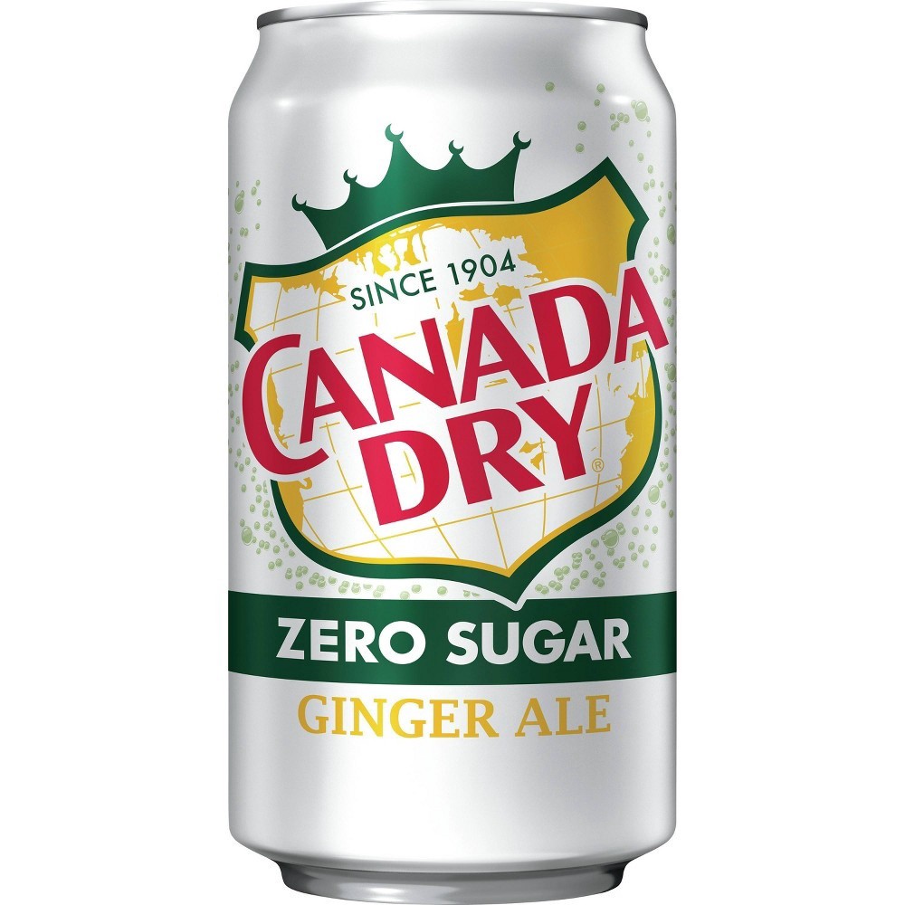 slide 8 of 8, Canada Dry Soda Diet Ginger Ale Caffeine Free - 6 ct; 7.5 fl oz, 6 ct; 7.5 fl oz