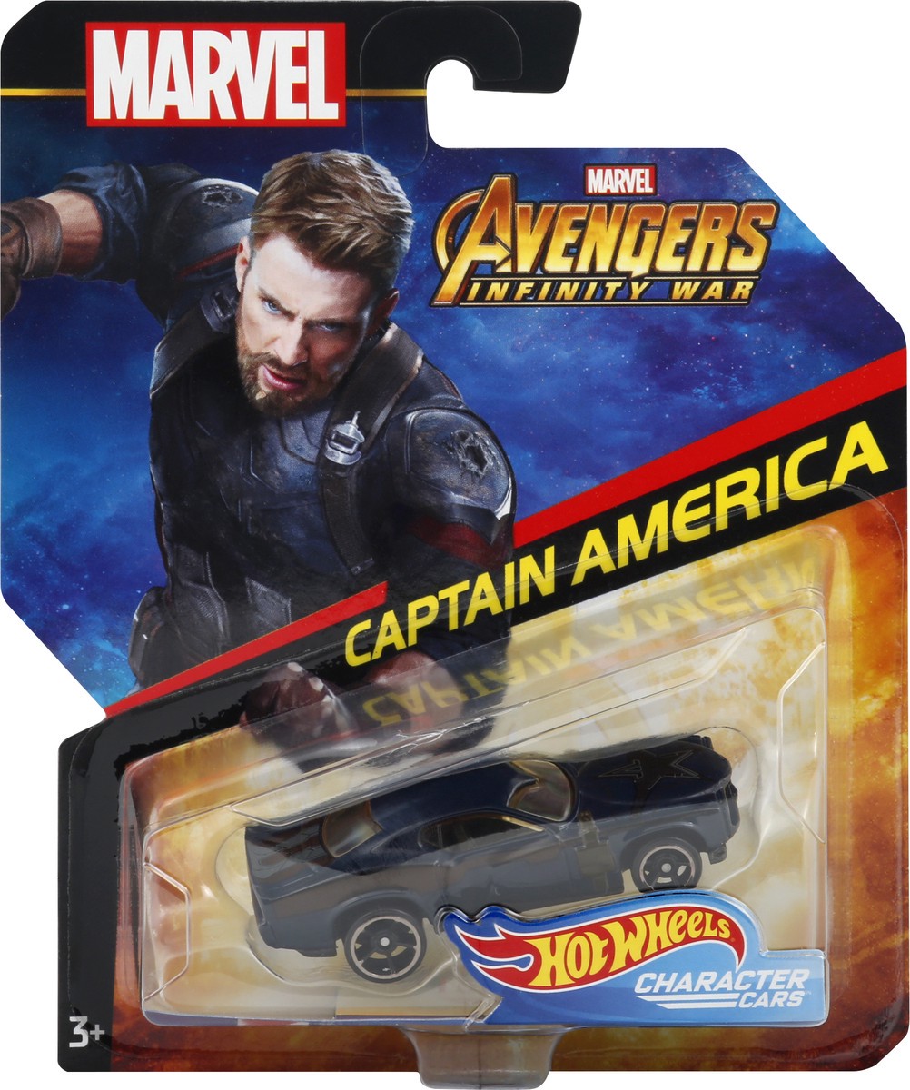 slide 3 of 6, Hot Wheels Marvel Character Car Assortment, 1 ct