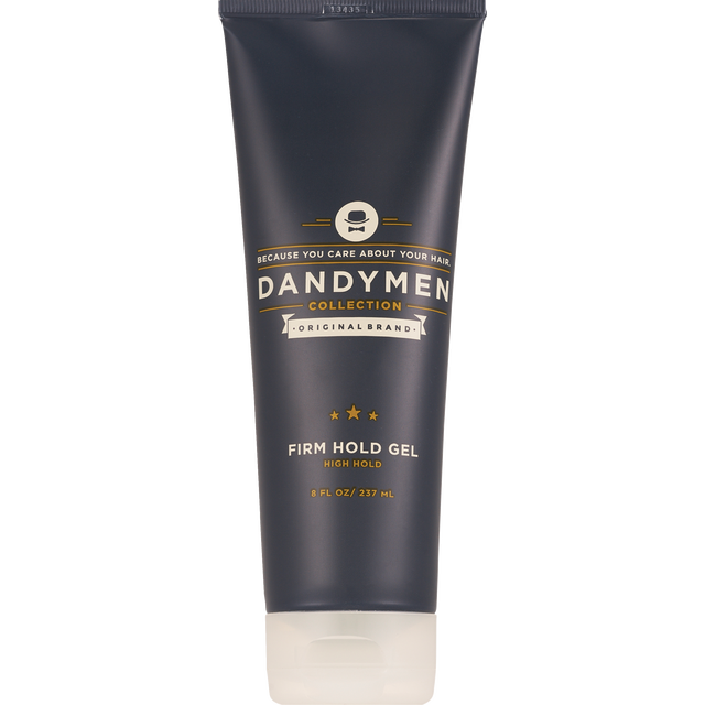 slide 1 of 1, Dandymen Firm Hold Gel, 8 Oz, 8 oz