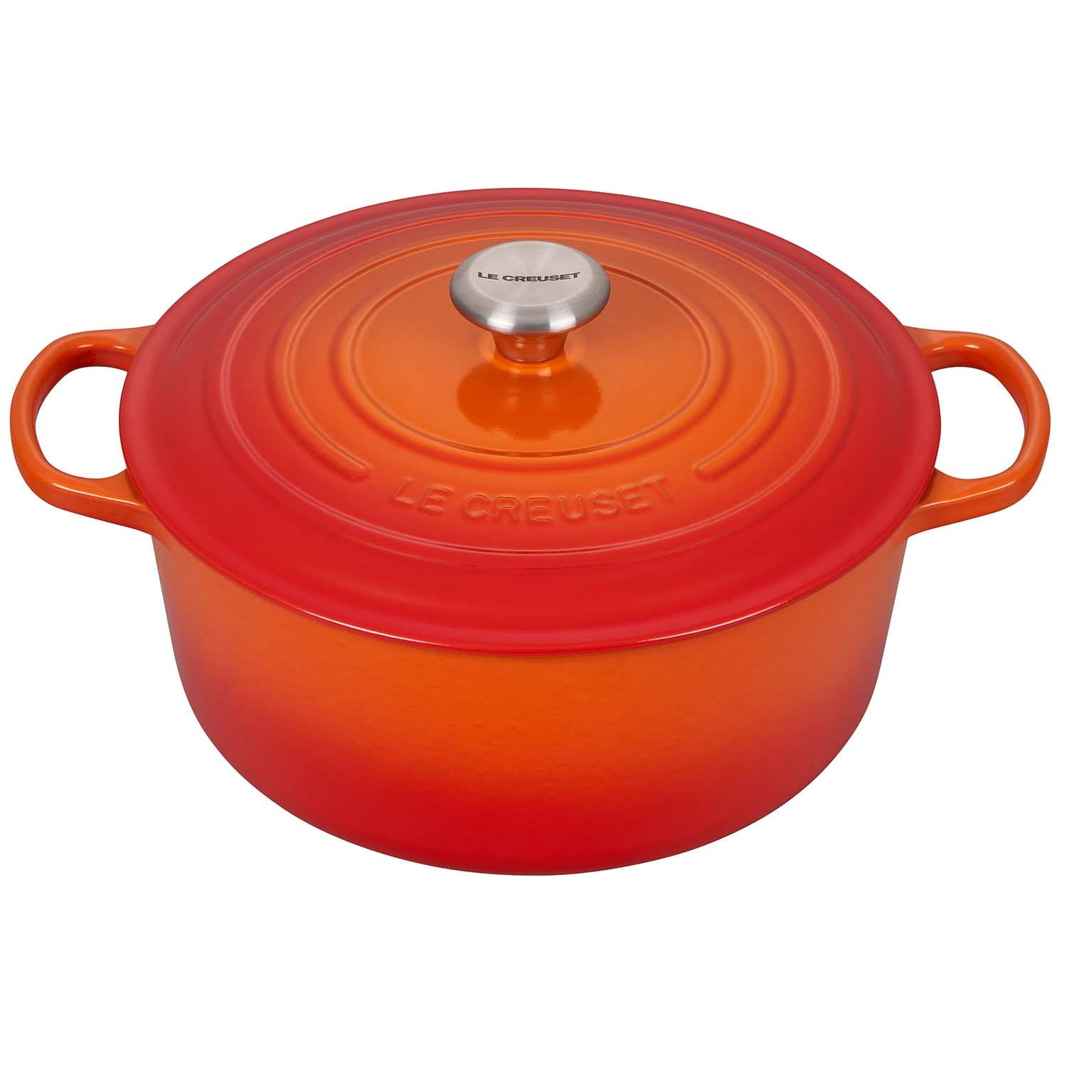 slide 1 of 1, Le Creuset Signature Round Dutch Oven, Deep Teal, 7.25 qt