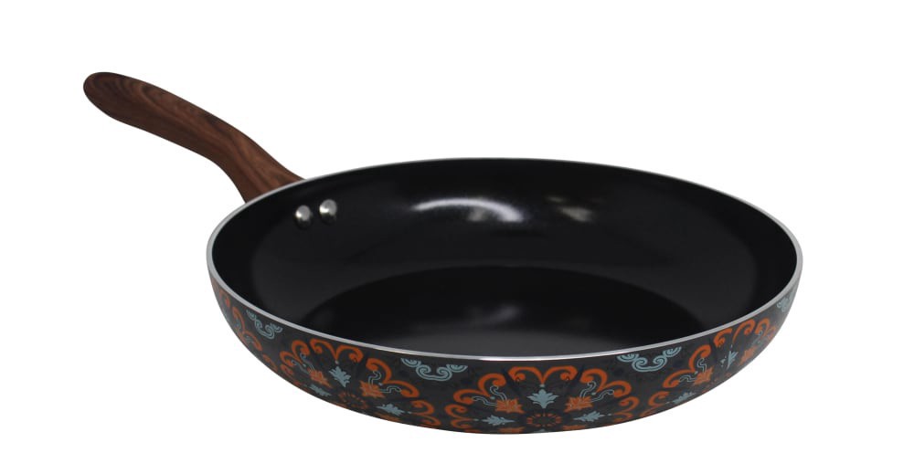 slide 1 of 1, IMUSA Aluminum Frying Pan - Talavera, 10 in