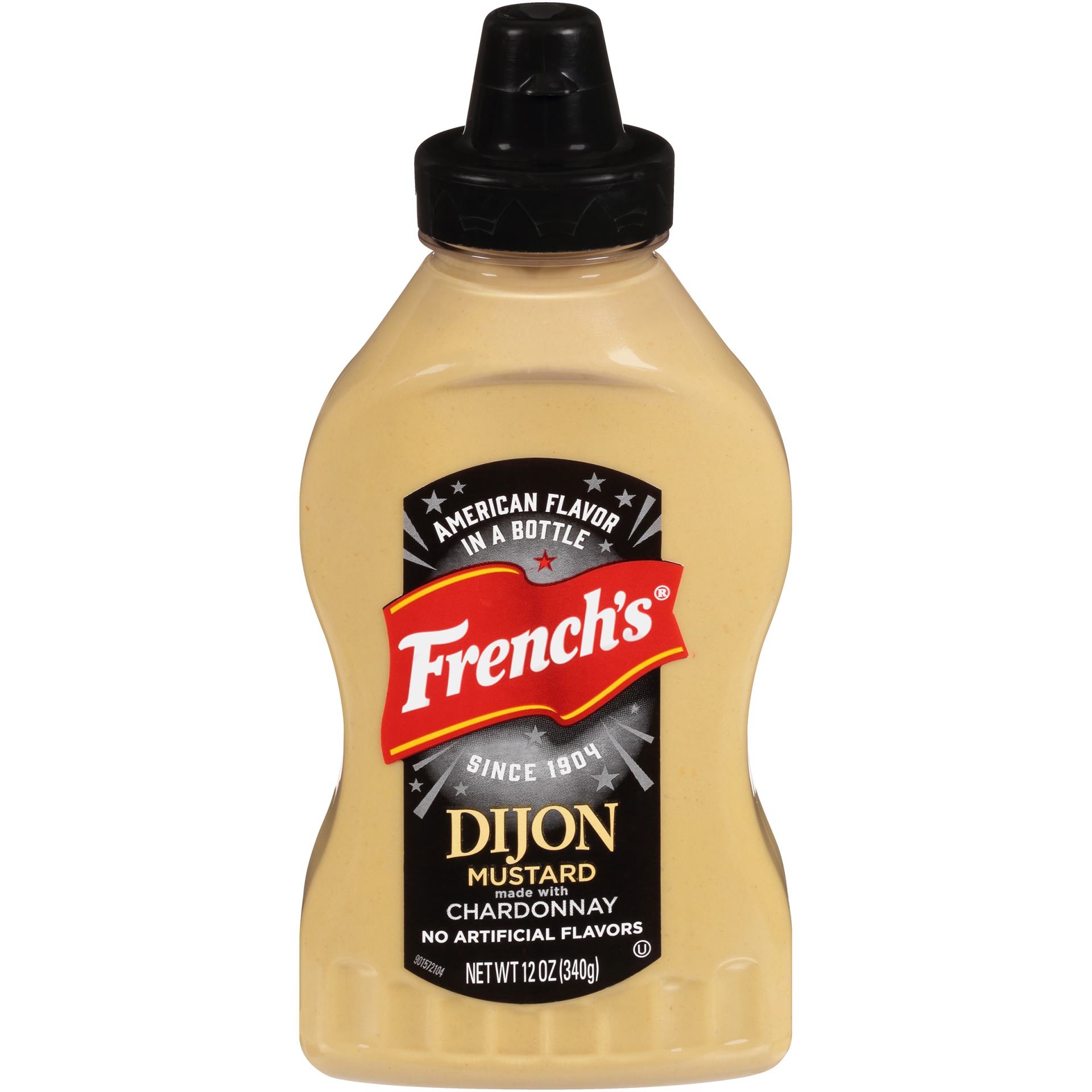 slide 1 of 5, French's Chardonnay Dijon Mustard Squeeze Bottle, 12 oz