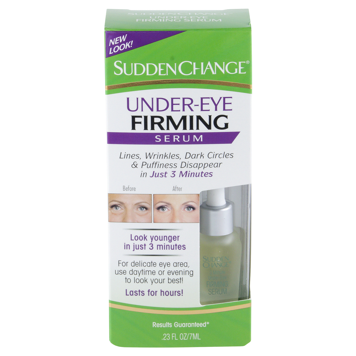 slide 1 of 5, Sudden Change Under-Eye Firming Serum, 0.23 oz