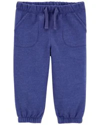 Carter's Baby Pull-On Fleece Pants Blue 3M