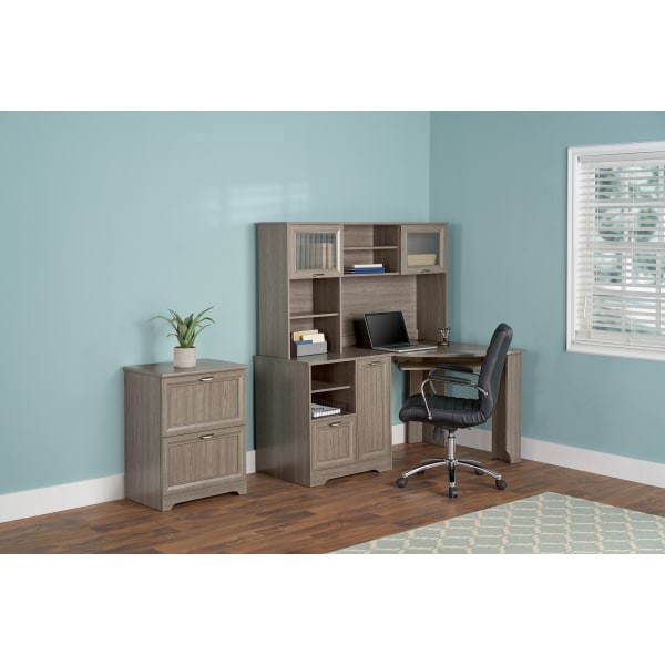 slide 8 of 8, Realspace® Magellan 60""W Corner Computer Desk, Gray, 1 ct