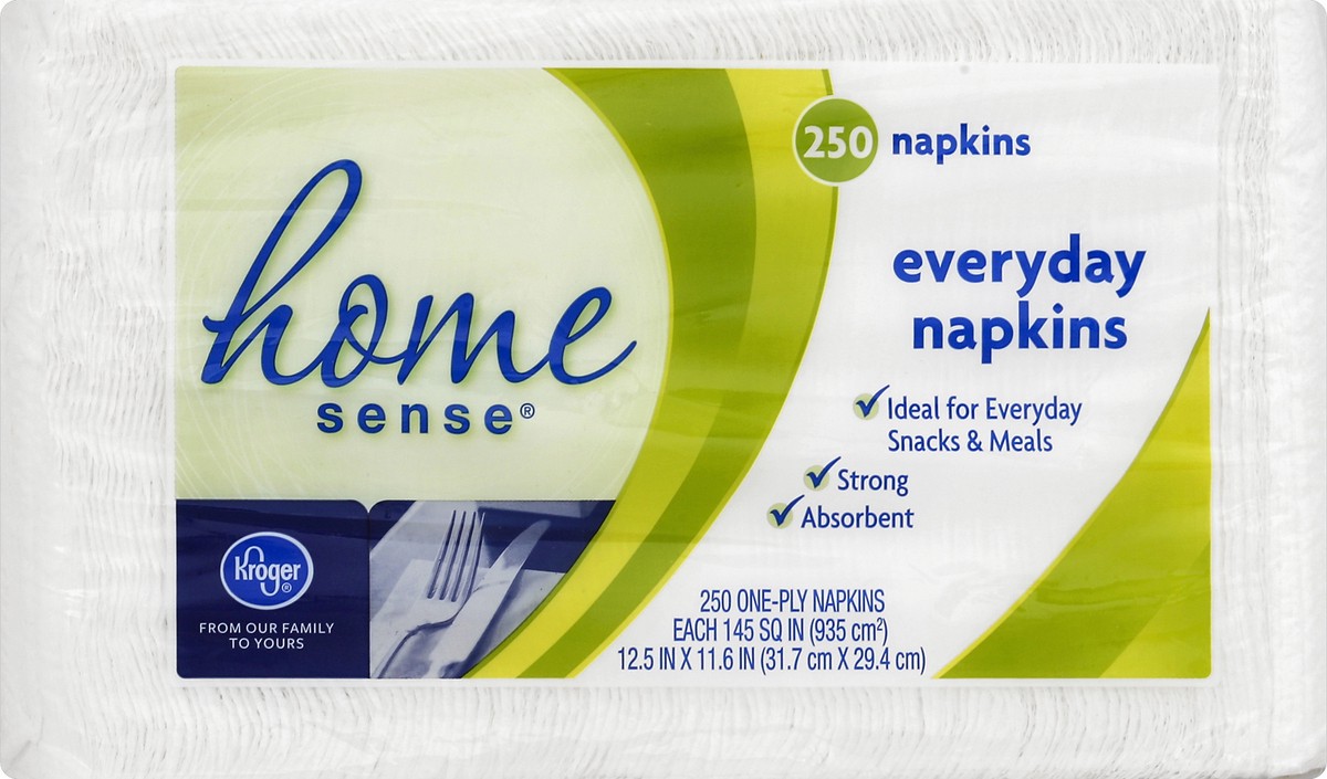 slide 2 of 5, Kroger Everyday Napkins, 250 ct