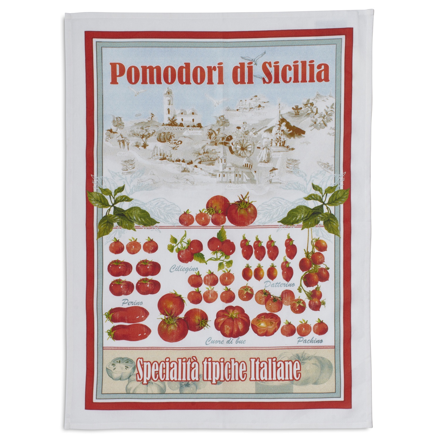 slide 1 of 1, Sur La Table Vintage Pomodori Kitchen Towel, 28 in x 20 in