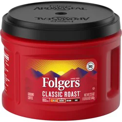Folgers Folger's Classic Roast Ground Coffee - 22.6 oz
