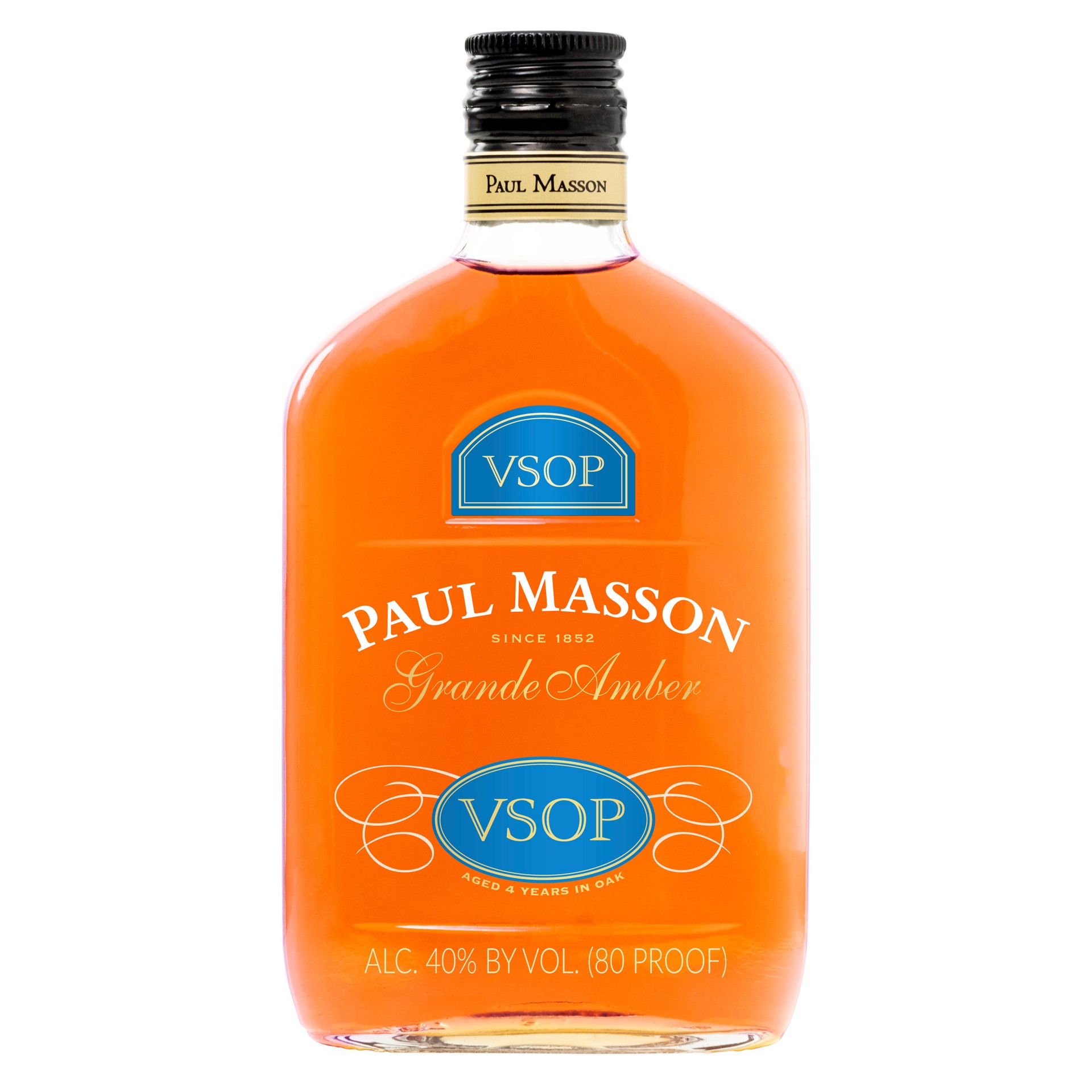 slide 1 of 4, Paul Masson VSOP Brandy Grande Amber, 375 ml