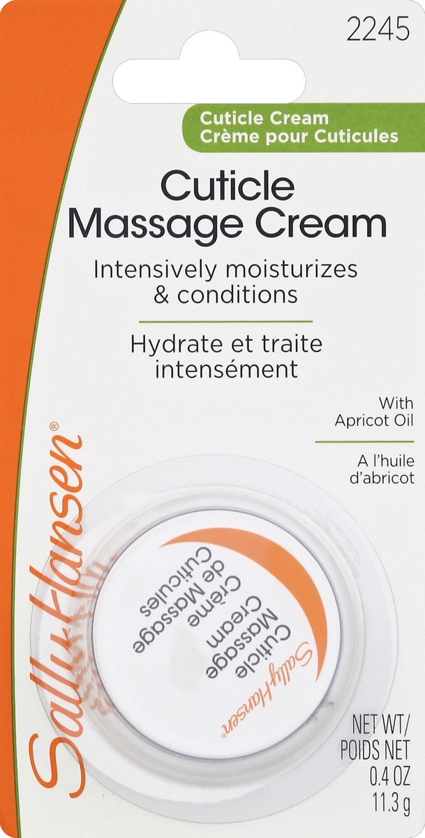 slide 1 of 3, Sally Hansen Cuticle Massage Cream 0.4 oz, 0.4 oz