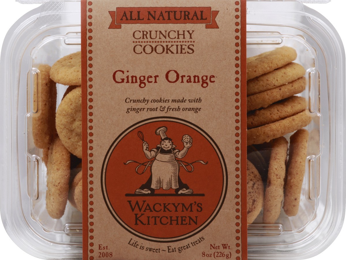 slide 4 of 4, Wackym's Kitchen Crunchy Cookies 8 oz, 8 oz