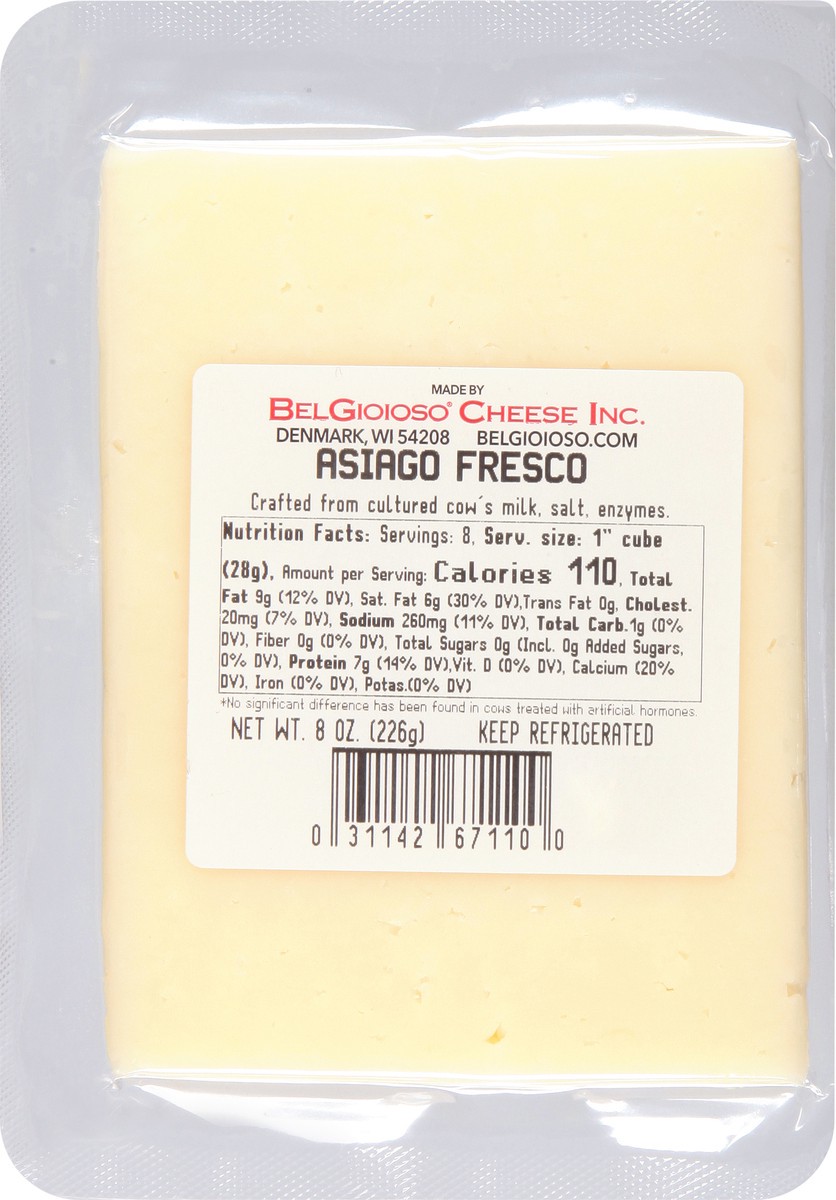 slide 4 of 10, BelGioioso Fresh Asiago Cheese 8 oz, 8 oz