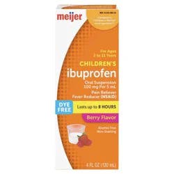 Meijer Children's Ibuprofen Oral Suspension per