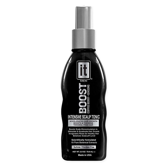 slide 1 of 1, It Boost Men's Intensive Scalp Tonic, 2.5 oz