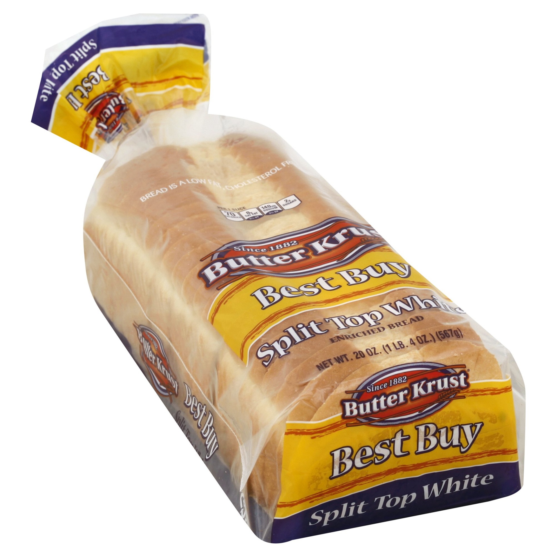 slide 1 of 1, Butter Krust Bread 20 oz, 20 oz